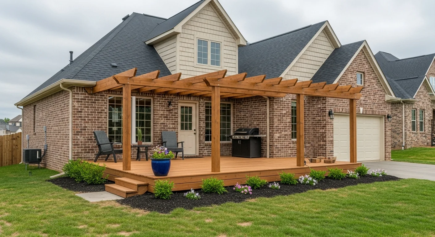 Custom deck and patio construction