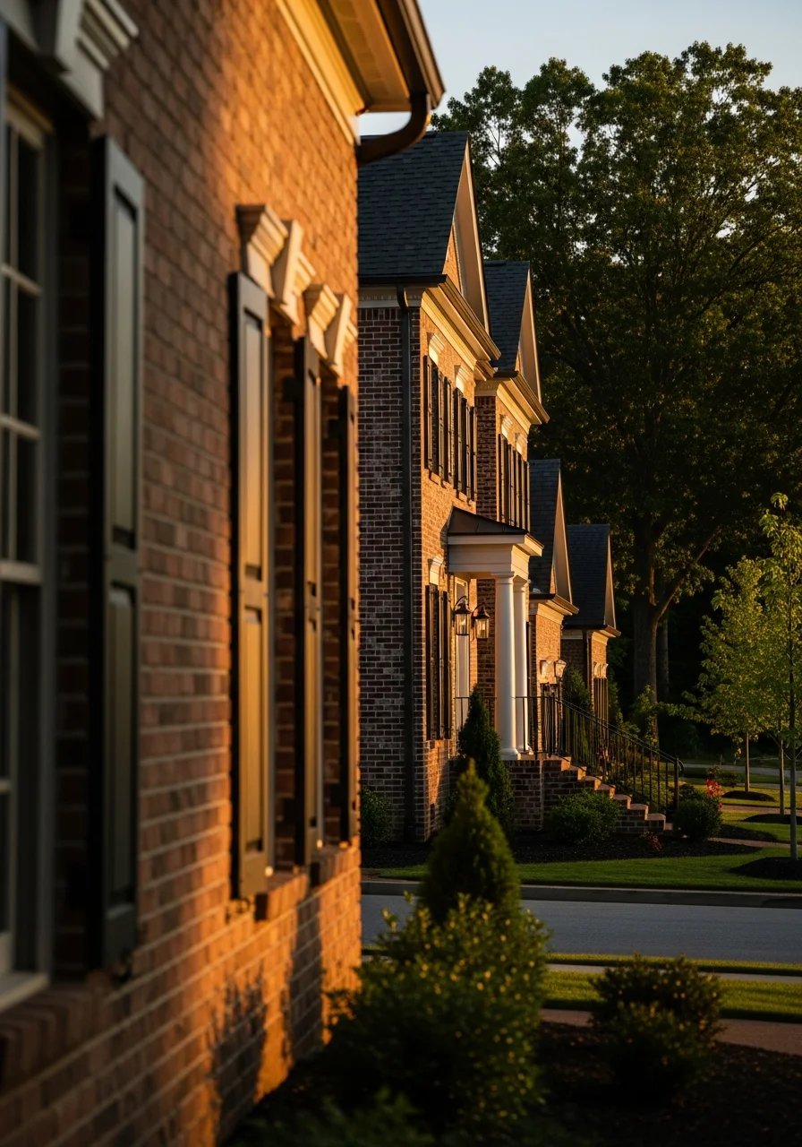 Franklin home detail showing high-quality exterior finishes and professional workmanship.